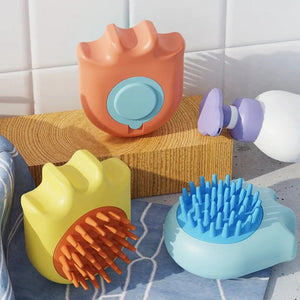 Transform Bath Time with Our Pet Bath Massage Brush